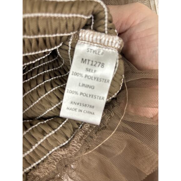 Mable Tulle Off The Shoulder Womens Top Sz Small Ethereal Whimsy Balletcore Boho - Picture 7 of 9